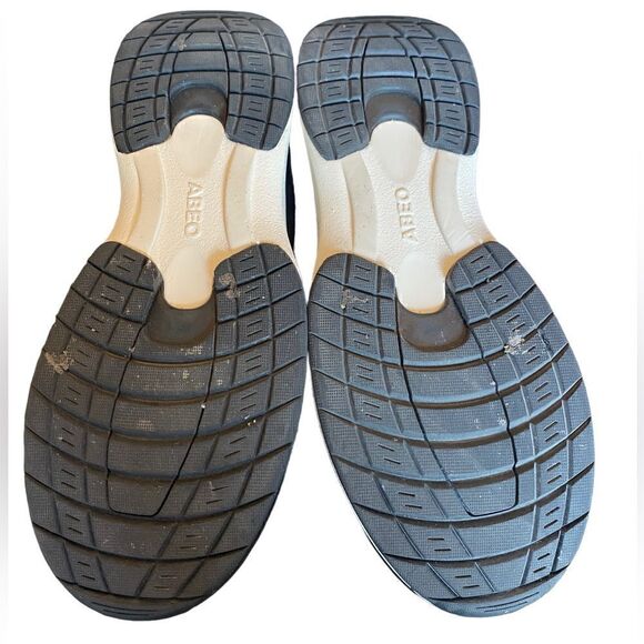 ABEO Sz 8 M Black Layla Slip On Arch Comfort Support Lace Up Sneakers - Picture 6 of 8